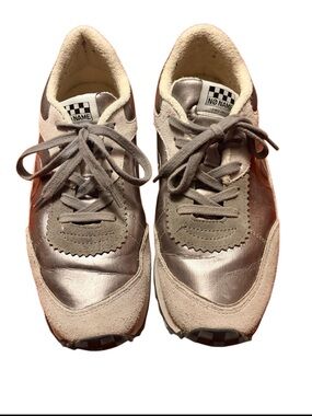 No Name silver and white sneakers size 41